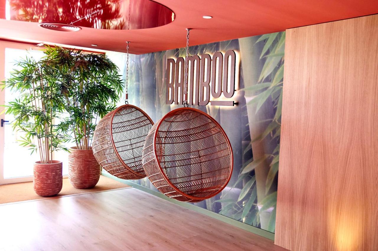 Atzavara Hotel & Spa Santa Susanna Eksteriør billede Interior of Bamboo