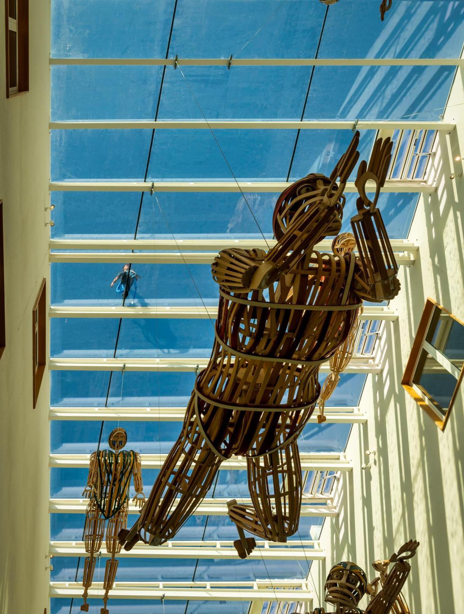 Atzavara Hotel & Spa Santa Susanna Eksteriør billede The sculpture in 2011